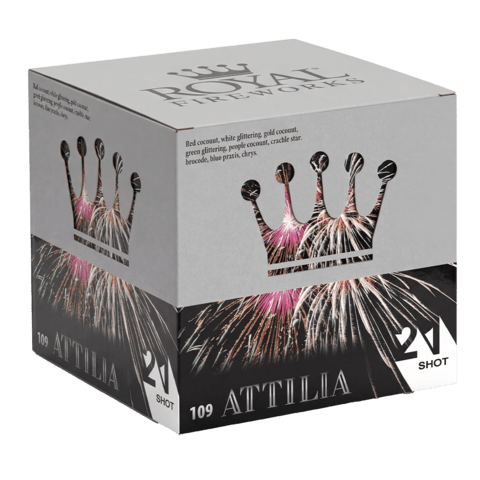 Royal Silver - Attilia - 21 skud / Ø 20mm / NEM 135g