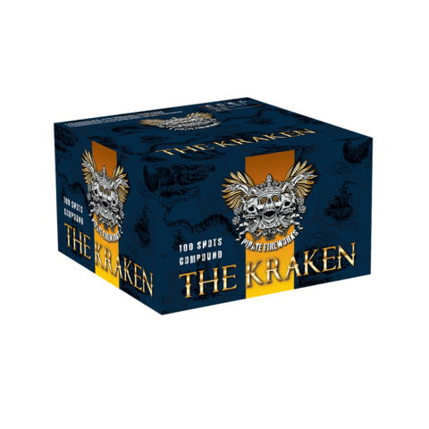 Pirat - The Kraken - 100 skud / Ø 25mm / NEM 1.350g