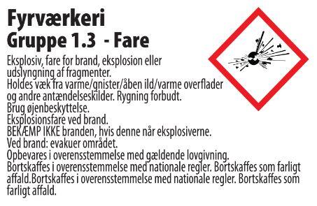 Nova - Junior chock fontæne sortiment - 4 stk. pr. pakke