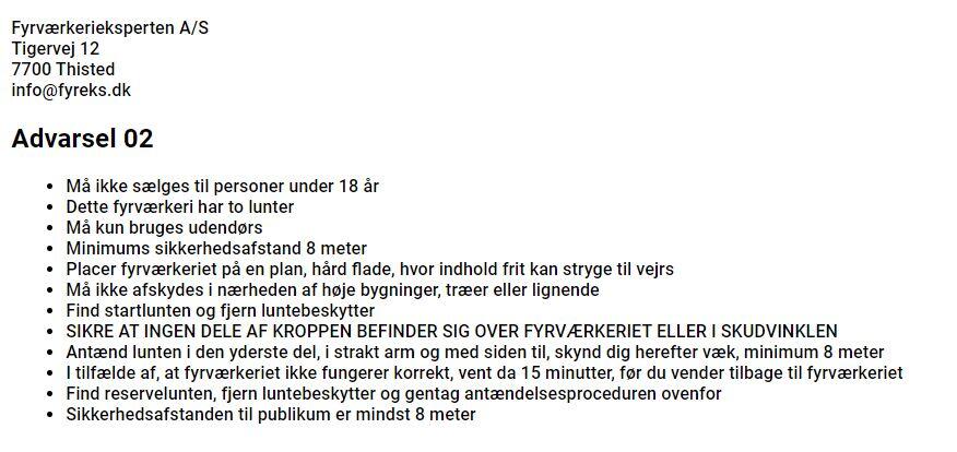 Skarde sortiment Junior - 17 dele